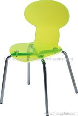 Popular Clear Ant Chair Dining Room Chairs Side Chairs Yellow Ghost Chairs