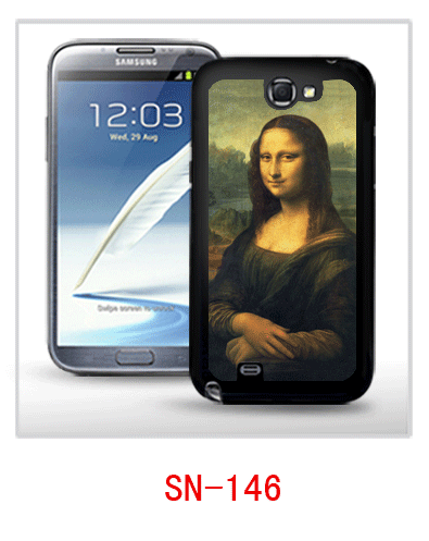 art painting picture Samsung galaxy note2 cases,pc case rubber coating,multiple colors available, with 3d picture.