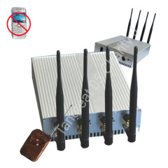 Adjustable Cell phone Jammer with Remote control