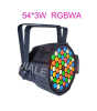 54x3w rgbwa led par light