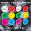 Custom Round Tamper proof VOID stickers from China