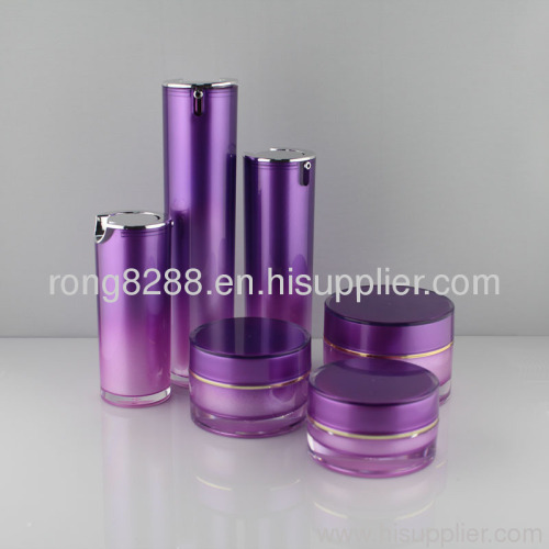 acrylic cosmetic airless bottle