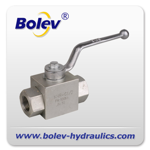 500 bar KHB hydraulic ball valve