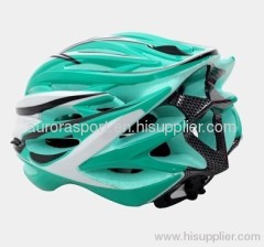 Bicycle helmet with Top-model In-Mold helmet