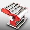 SP150 Red Dough Versatile Manual Detachable Pastamachine With Aluminum Roller, Cutter