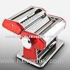 SP150 Red Dough Versatile Manual Detachable Pastamachine With Aluminum Roller, Cutter