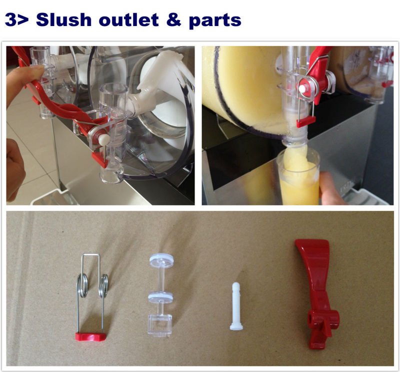 frozen slush machine/slush machine/slush drink machine from China ...