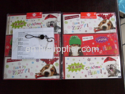 Christmas 24 Slim Cards 