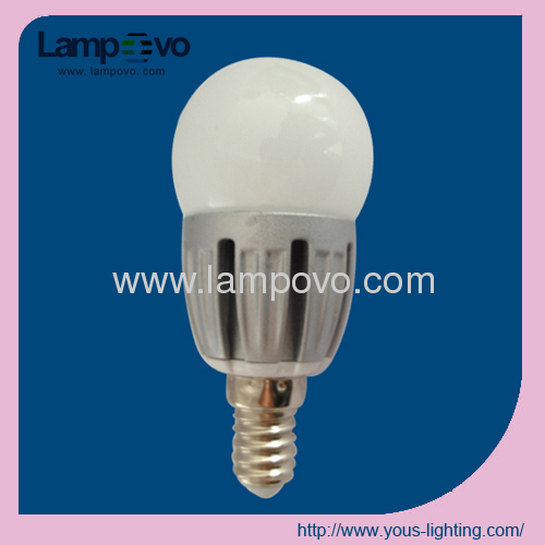E14 300lm SMD5630 5W LED BULB LIGHT Aluminum G45