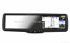 Rearview Mirror GPS Navigation with 4.3 inch Touch Screen built-in HD DVR