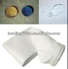 Water and oil repellent needle felt filter bag