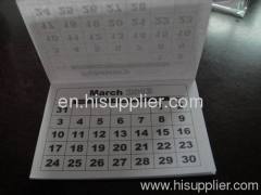 Commercial Calendar Pad