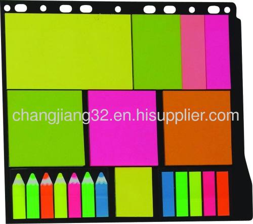 Colorful& fluorescentSelf-adhesive stickynote pad