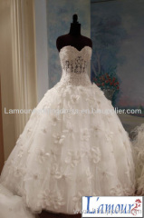 Wholesale free shipping brand new strapless wedding dress