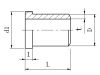 1FLW-PM/1FSW-PM SAE FLANGE/WELD TUBE HYDRAULIC HOSE FITTING PIPE FITTING COUPLING