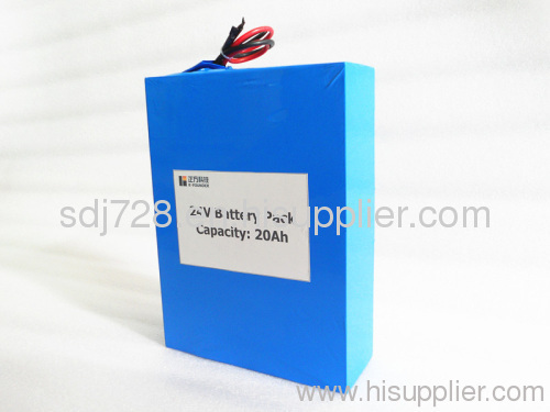 24V 20Ah LiFePO4 Battery Pack for Solar System