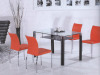 square dining table and chair set