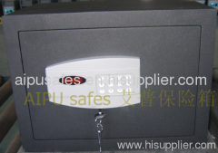 Home & Office safes YT-280E / single wall / Lazer cut door / Electronic / Black