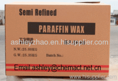 SEMI REFIEND PARAFFIN WAX 58/60 NEUTRAL