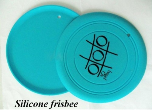 Food grade silicone flying disc for promotional gift