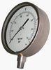 6&quot; adjustable Pointe Stainless Steel Pressure Gauges with white aluminium dials