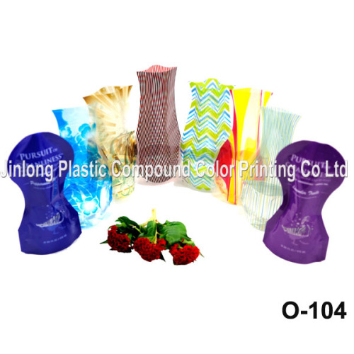 stand up flower packaging pouch