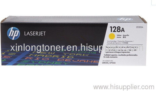 High Page Yield Good Quality Discount New Original HP 128A(Y) Toner Cartridge
