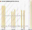 108mm Liquid - Filled High Accuracy Glass Oil Thermometers For Testing Petroleum Products