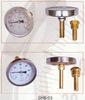 63mm Dial 304ss Ring 2% Hot Water Bimetal Thermometer For Solar Heating Systems