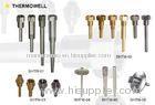 304 Stainless Steel, Brass, Monel 1 NPT, BSP 9Industrial Bimetal Thermometer Thermowell