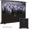 Scissor type floor standing projection screen