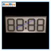 Outdoor LED Clock Temperature Display