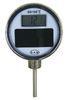 1% 3&quot; 1/2 NPT Waterproof Solar Dial LCD Digital Thermometer With Glass, Acrylic Lens