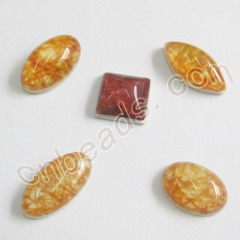 2013 resin cabochon jewelry accessoy wholesale from China beads factory