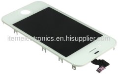 iPhone 4 Complete Screen Assembly with Bezel OEM- white
