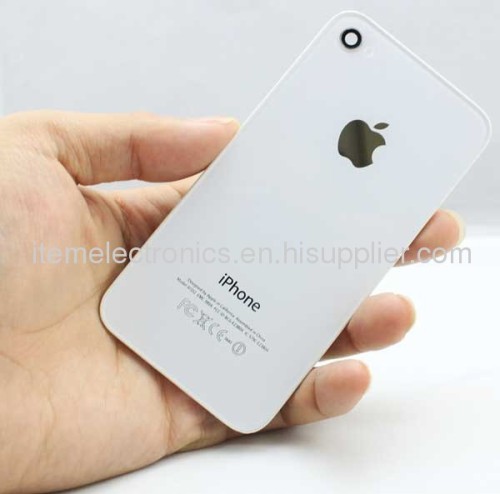 iPhone 4 Glass Replacement Back Cover - White OEM