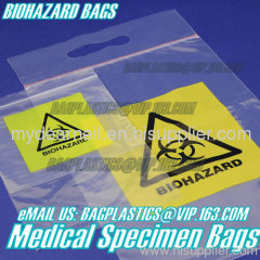 Biohazard bag, Zipper bags, Food storage bags, slider bags, resealable bags, grip seal bag, grip bag