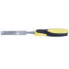 China factory wood chisel with double color soft handle