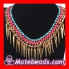 Wholesale Chunky Chain Spikes Tassels Cheap Punk Necklaces For Women