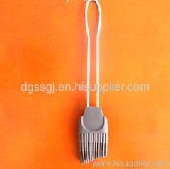Silicon pastry brush with stainless handle