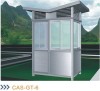 Traffic stainless steel booth
