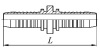 90011 DOUBLE CONNECTOR HYDRAULIC HOSE FITTING PIPE FITTING COUPLING
