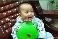 Various Unisex silicone rubber personalized baby bib for wholesale