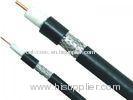 75 ohm RG500 Coaxial Cable For CCTV System, Aluminum Wire Braid CATV Coaxial Cable