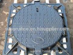 Ductile iron manhole cover