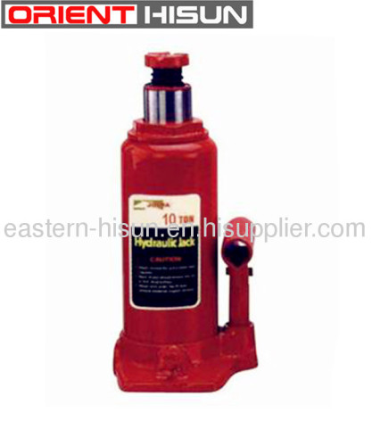 One stage 240mm Min. height 10 ton load Car hydraulic Bottle Jack