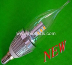 5W E14 9SMD led candle bulb