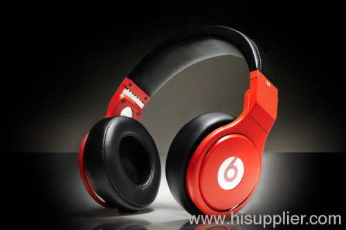 computer headset,professional music headphone red
