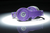 Sole headsets with purple pattern