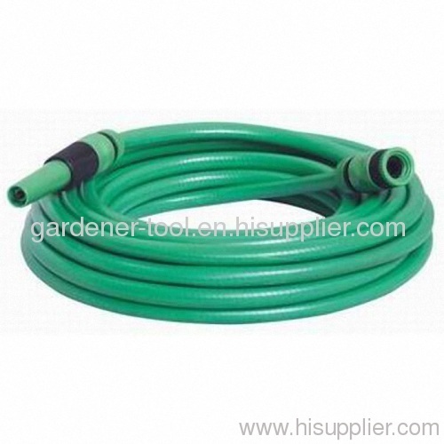 PVC Garden Water Hose With Nozzle Set